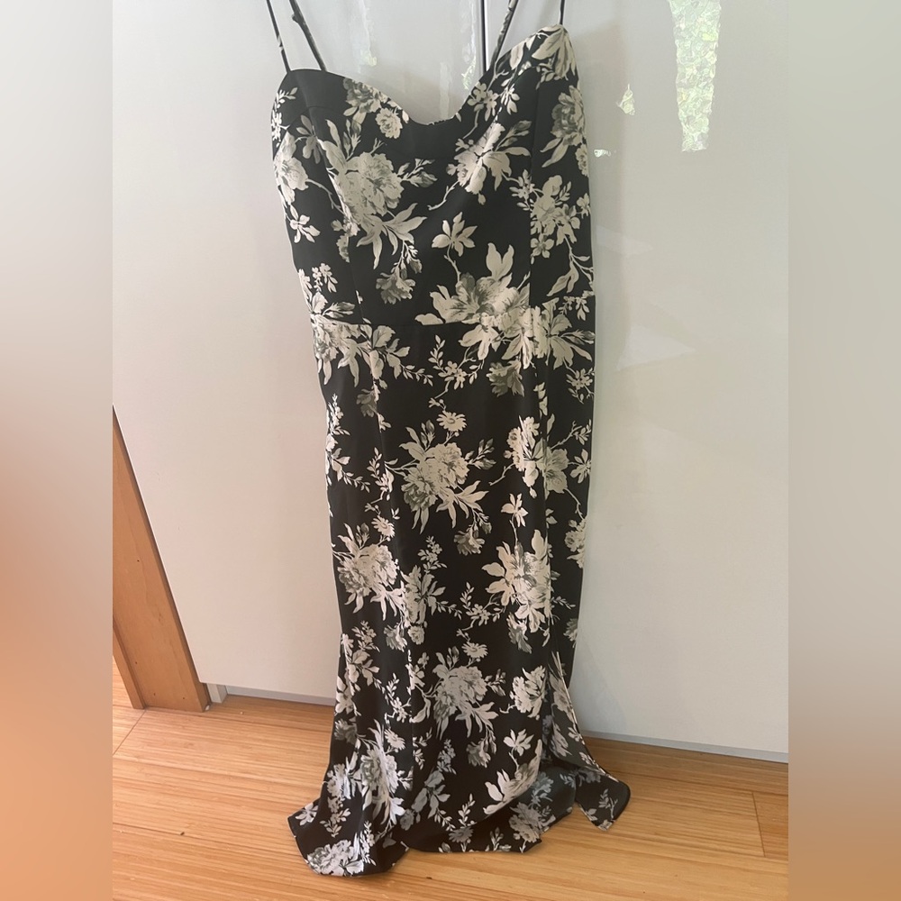 Abercrombie & Fitch Green and White Floral Dress